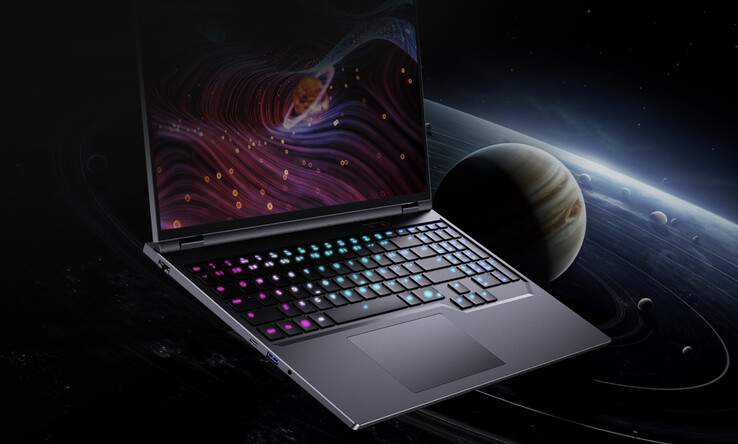 Le Chuwi GameBook dispose également d'un clavier multizone RGB. (Source de l'image : Chuwi)