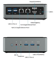 Le Minisforum EliteMini HM80 offre des options de connectivité étendues