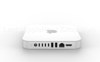 Dernier concept de Mac mini. (Image source : LeaksApplePro/iDropNews)