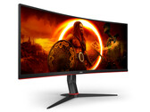 L'AOC Gaming CU34G2XP/BK dispose de quatre sorties vidéo. (Source de l'image : AOC)
