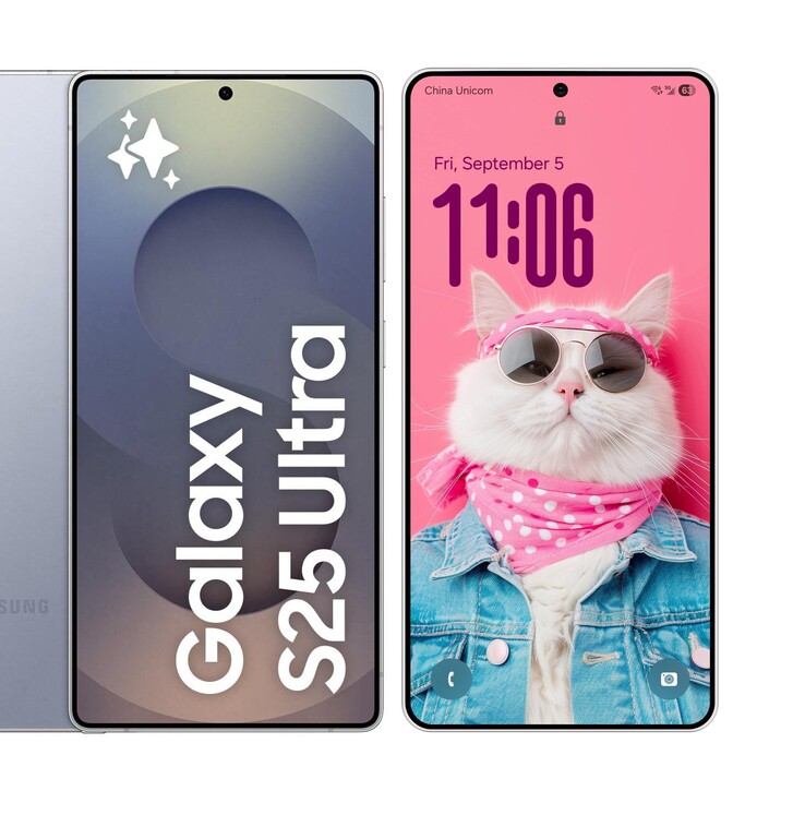 Galaxy Comparaison du design du S25 Ultra et du Galaxy S26 Ultra. (Source de l'image : UniverseIce sur X)