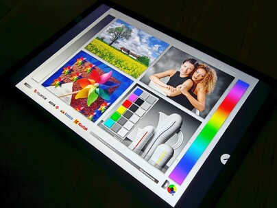 Test des angles de vision de la Lenovo ThinkTab X11