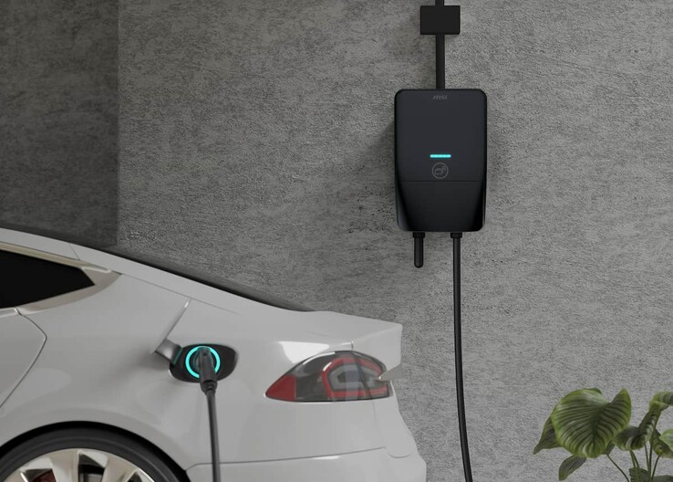 Les nouveaux chargeurs EV de MSI visent le segment des petits budgets. (Source de l'image : MSI)