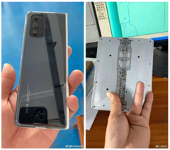 Il pourrait s'agir de l'un des deux smartphones pliables que Xiaomi prévoit de sortir cette année. (Image source : Weibo)