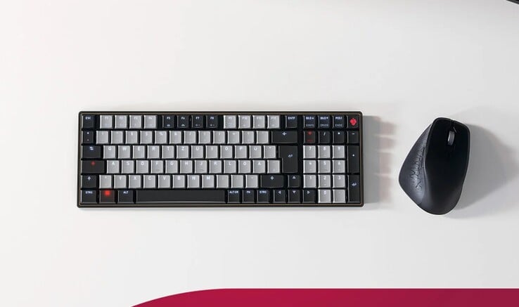 Clavier mécanique à profil bas Cherry KW 550 MX LP. (Source de l'image : Cherry)