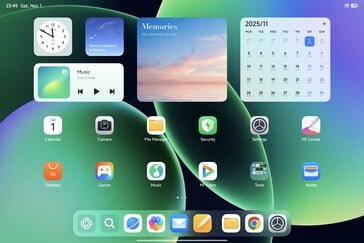 Xiaomi Pad 8 Pro : Interface HyperOS 3