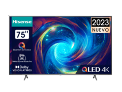 Le téléviseur Hisense E7KQ PRO 4K est doté d'un taux de rafraîchissement de 144 Hz pour les jeux. (Source de l'image : Hisense)