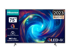 Le téléviseur Hisense E7KQ PRO 4K est doté d&#039;un taux de rafraîchissement de 144 Hz pour les jeux. (Source de l&#039;image : Hisense)