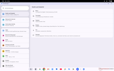 Paramètres de Googlebook OS