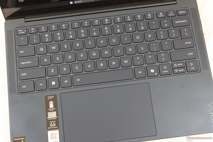 Une expérience de frappe identique à celle du Yoga Slim 7a 14
