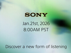 Le teaser de Sony concerne apparemment les nouveaux LinkBuds plutôt que le prochain WF-1000X. (Source de l'image : Sony - édité)