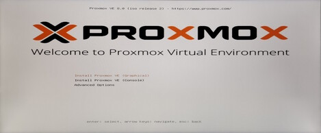 ...et, par exemple, installer Proxmox en tant qu'OS de gestion de VM