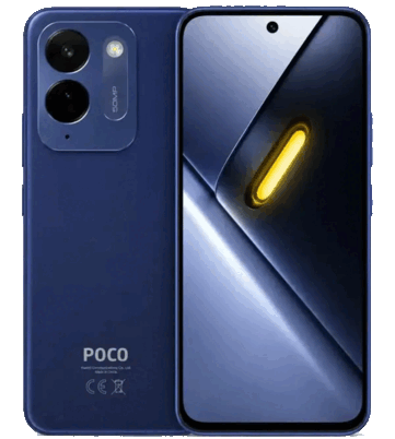 Poco C9 Pro en bleu.