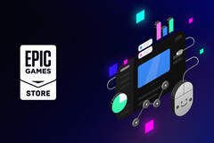 La boutique Epic Games, dont le logo figure ci-dessus, n'indique pas si un jeu a été développé à l'aide de l'IA. (Source de l'image : Epic Games)