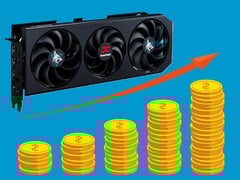 La PowerColor Hellhound RX 9070 XT pourrait dépasser les 700 dollars dans quelques mois. (Source de l&#039;image : PowerColor, Pixabay, édité)