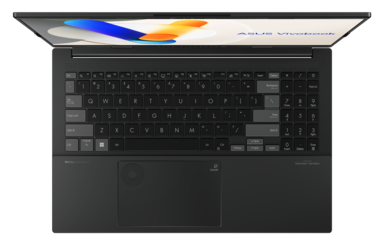 Asus VivoBook Pro 15 OLED - Clavier avec Asus DialPad. (Source de l'image : Asus)