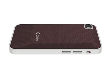 Le Clicks Communicator est doté d'un motif à fossettes à l'arrière et d'un seul appareil photo. (Source de l'image : Clicks)