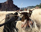 Combat de boss de Crimson Desert Reed Devil. (Source de l'image : Steam)