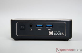 Sapphire Edge AI - Connecteurs en façade