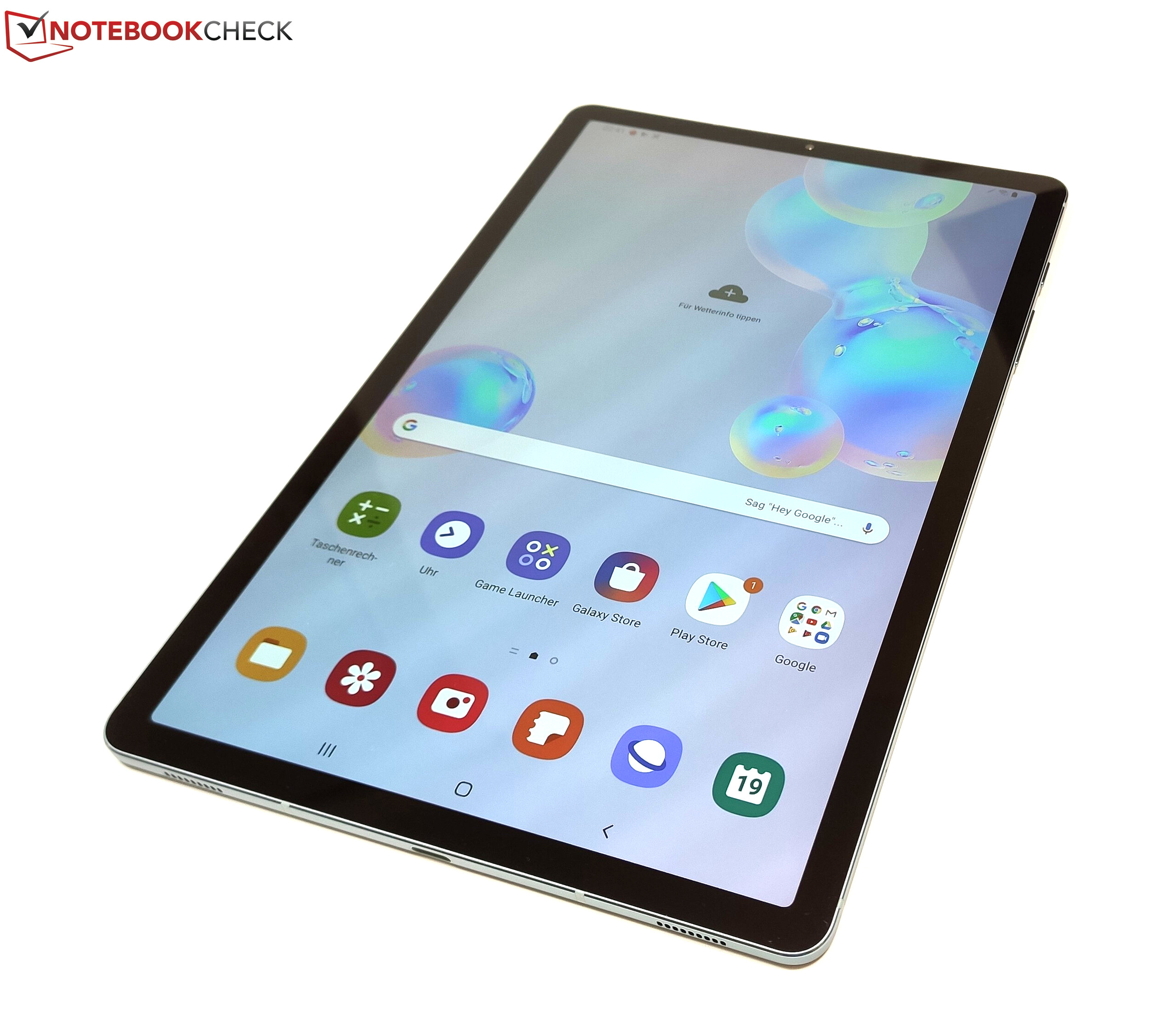 Sur le site officiel, la tablette Samsung Galaxy Tab S6 est à