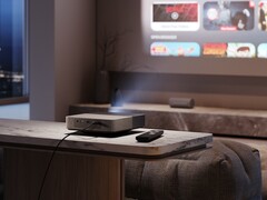 Le Loewe We. Beam est dotée d'une source lumineuse laser ALPD. (Source de l'image : Loewe)