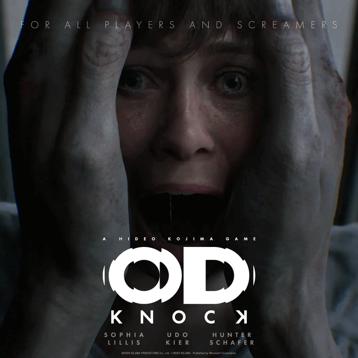 OD a un nouveau sous-titre : Knock dans le teaser trailer (Image Source : Kojima Productions)