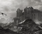Une capture d'écran du département de police de Raccoon City dans Resident Evil Requiem (source d'image : Capcom)