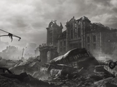 Une capture d'écran du département de police de Raccoon City dans Resident Evil Requiem (source d'image : Capcom)