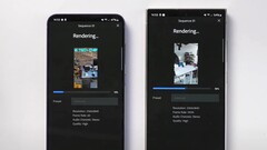 Le Samsung Galaxy S24+ rend des vidéos bien en dessous du niveau du Snapdragon 8 Gen 3. Il est également triste de voir comment l'écran d'accueil se comporte par la suite.