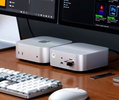 Le CubeDock de Satechi ressemble beaucoup au Mac mini (Image source : Satechi)
