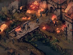 Image montrant plusieurs personnages dans Thronebreaker : Les Contes de Witcher.