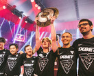 L'équipe de Tundra Esports, championne de Dota 2 (Image source : Dota 2)