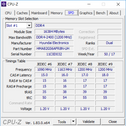 ThinkPad T580 - CPU-Z : RAM SPD.