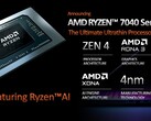 Certains processeurs Ryzen 7040 Phoenix-HS comprendront un moteur AMD XDNA AI. (Source : AMD)