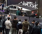 Le Cybertruck ne peut pas être vendu en Chine, au grand dam des fans locaux de Tesla (image : SZNews/Weibo)