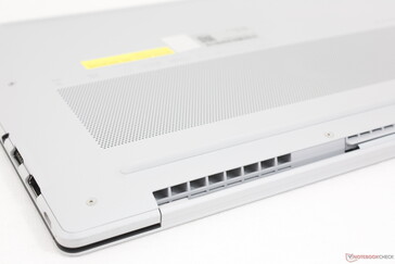 Évents d'évacuation à l'arrière du châssis