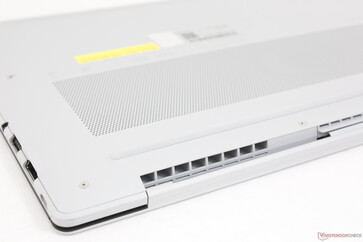 Évents d'évacuation à l'arrière du châssis