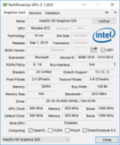 CPU-Z : HD Graphics 520