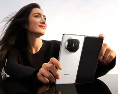Le nouveau Huawei Mate X est doté d&#039;un boîtier d&#039;appareil photo modifié qui protège les mêmes capteurs. (Source de l&#039;image : Huawei)