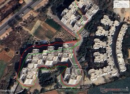 Navigation au sein d'un campus d'habitations denses