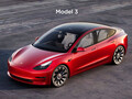 La Model 3 a subi une nouvelle hausse de prix en 2022 (image : Tesla)