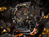 Image promotionnelle pour la montre Casio Mudmaster "Magma Gold"