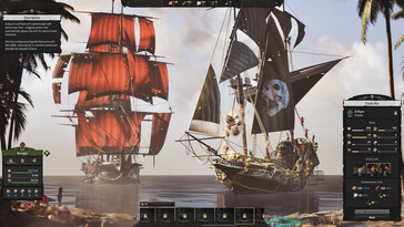Photo : une capture d'écran du jeu Corsair Cove.