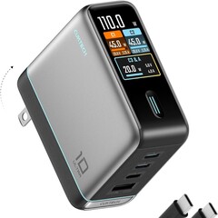 Le chargeur Cuktech 10 Ultra est doté d'un écran intégré