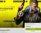 Cyberpunk 2077 dans GOG Galaxy, liste des réalisations partielles fuites en ligne (Source : Own)