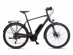 Le vélo électrique Decathlon Riverside ETR 500 est disponible en deux versions. (Source de l'image : Decathlon)