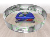 L'aspirateur robot Dyson 360 Vis Nav utilise le moteur Hyperdymium de la société. (Source de l'image : Dyson)