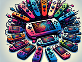 La Nintendo Switch 2 pourrait être une simple mise à jour de la console plutôt qu'une refonte complète de la Pro. (Image générée par l'IA de DALL-E 3)