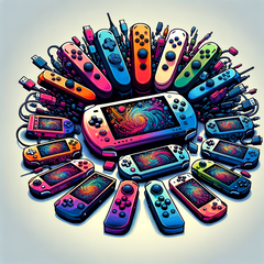 La Nintendo Switch 2 pourrait être une simple mise à jour de la console plutôt qu'une refonte complète de la Pro. (Image générée par l'IA de DALL-E 3)