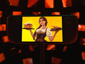 « Yes Chef ! » regorge de jeux de cuisine. Sur la photo : une Steam Deck arborant la jaquette de Tavern Manager.